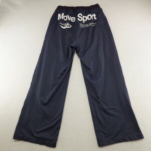 Descente Athletic Pants Men's Large Lightweight‎ Move Sport Made In Japan Flaws